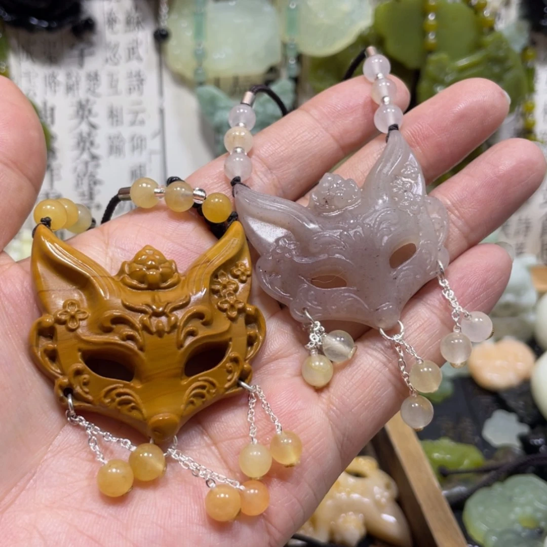 【闪购商品】岫玉颈饰未镶嵌暖***事31吊坠