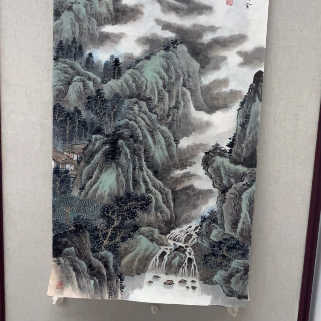 泉***夫国画绘画作品多次参加