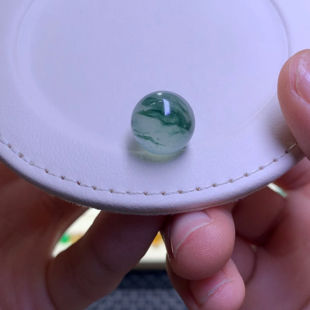 未镶嵌手链翡翠单珠卡12.8