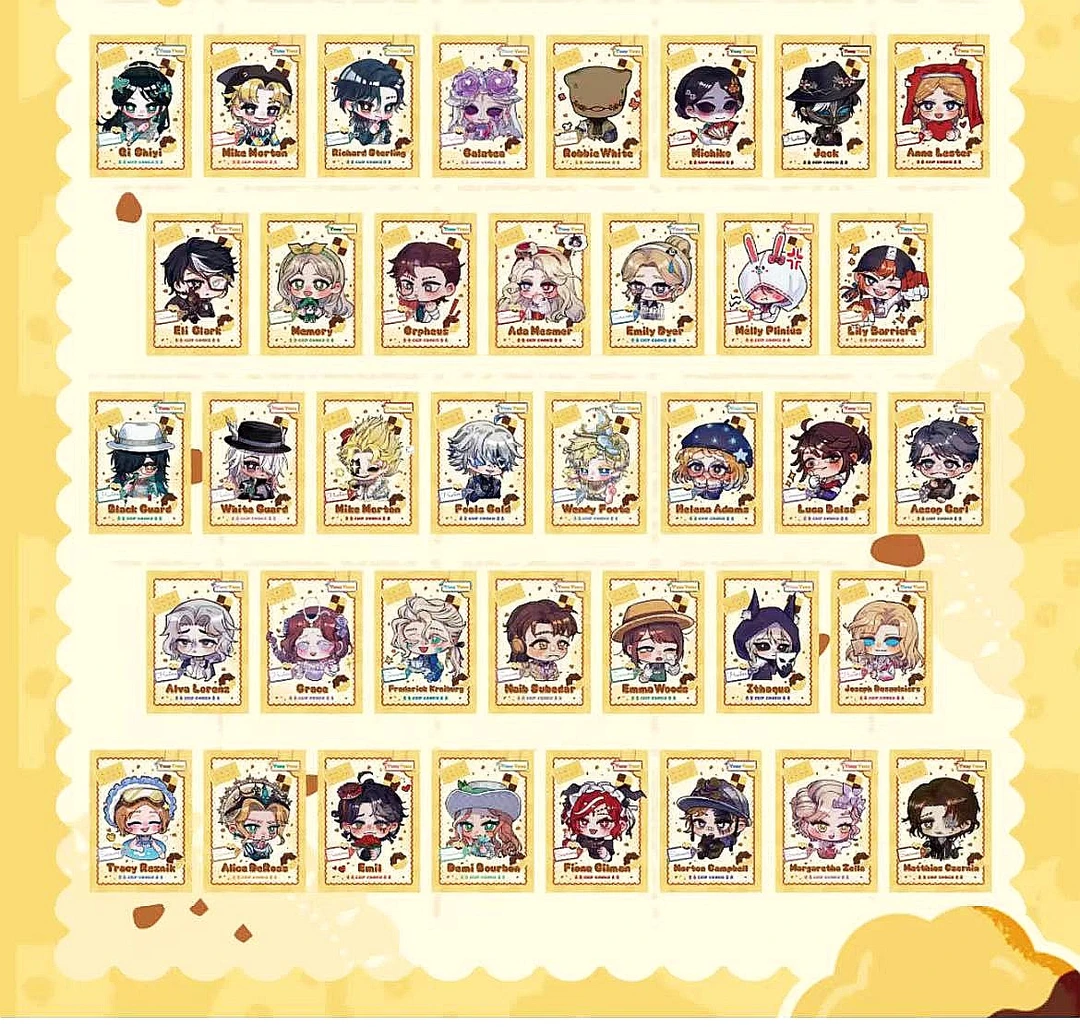 【拆盒】同人周边 曲奇系列 Q版拍立得 盲盒代拆