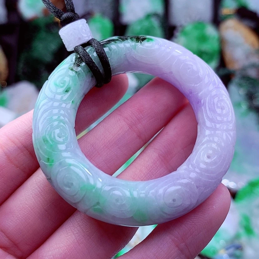 【闪购商品】翡翠颈饰未镶嵌5****6天然