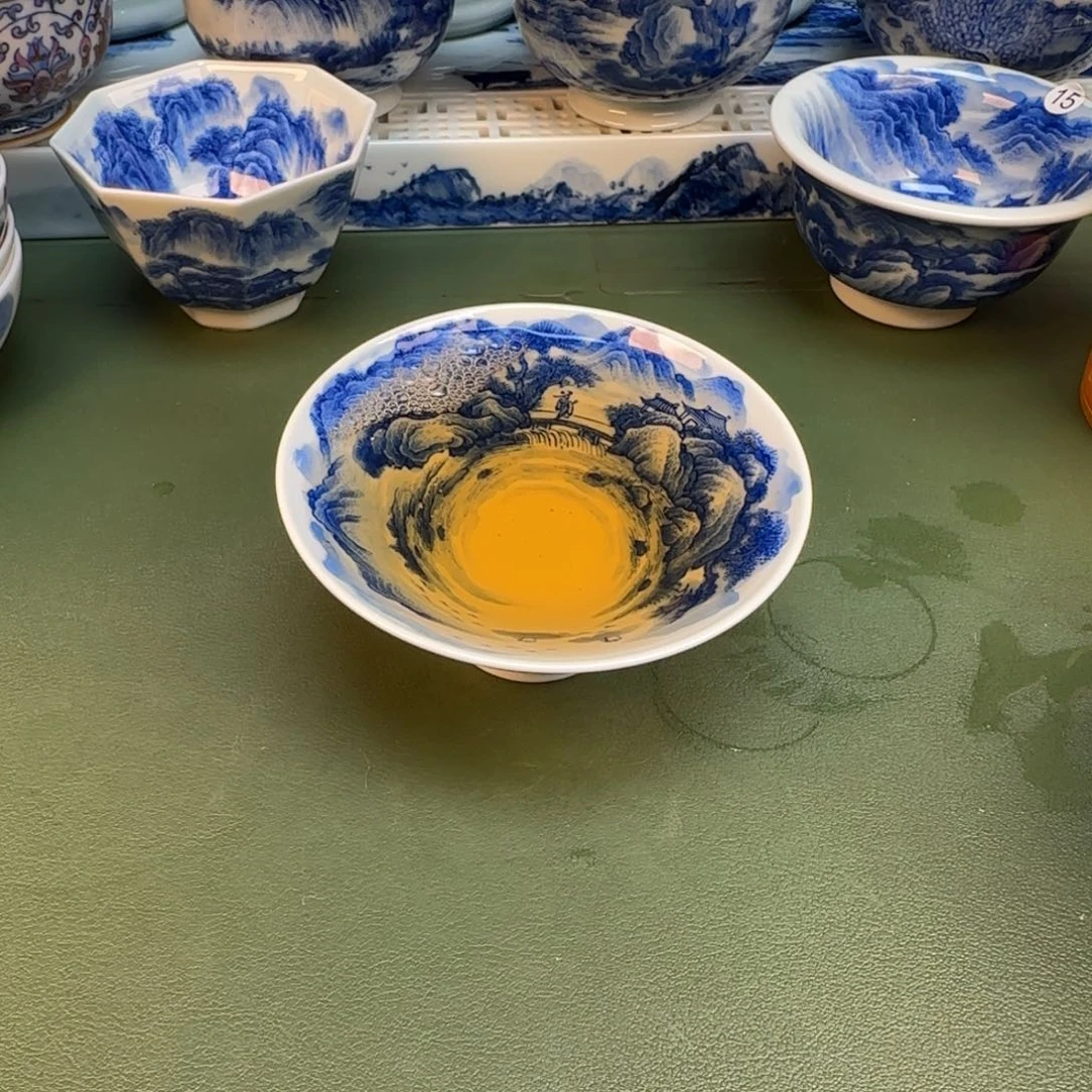 纯手工纯手绘茶具石头10