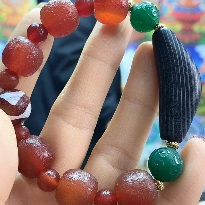 玛瑙/玉髓未镶嵌颈饰152