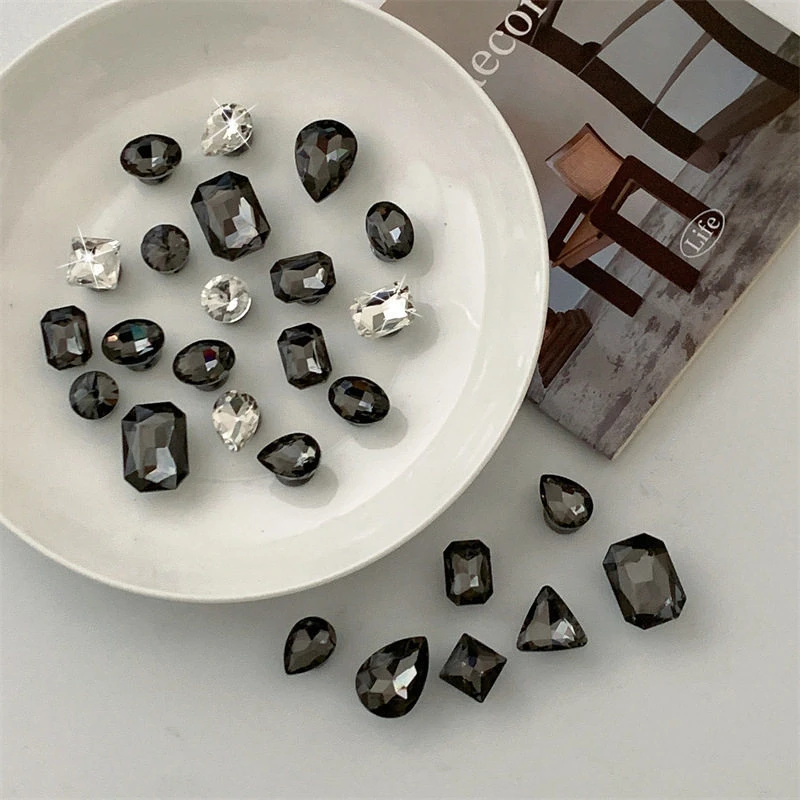 适配cross洞洞鞋配饰diy鞋花暗黑满天星甜酷风可拆卸鞋上饰品鞋扣