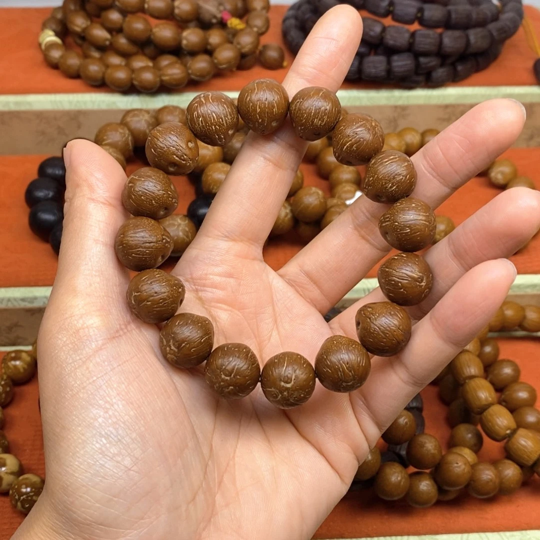 紫金鼠手串15飞碟纯圆