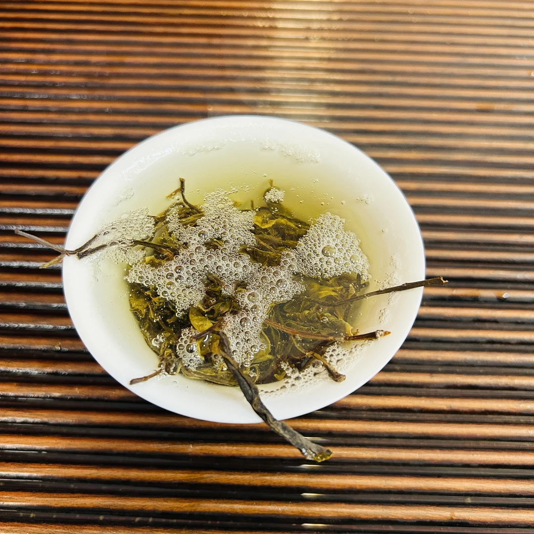 冰岛地界11号【80-150年春茶】普洱茶生茶散茶