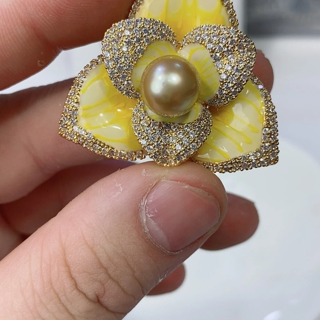 海水珍珠胸饰未镶嵌