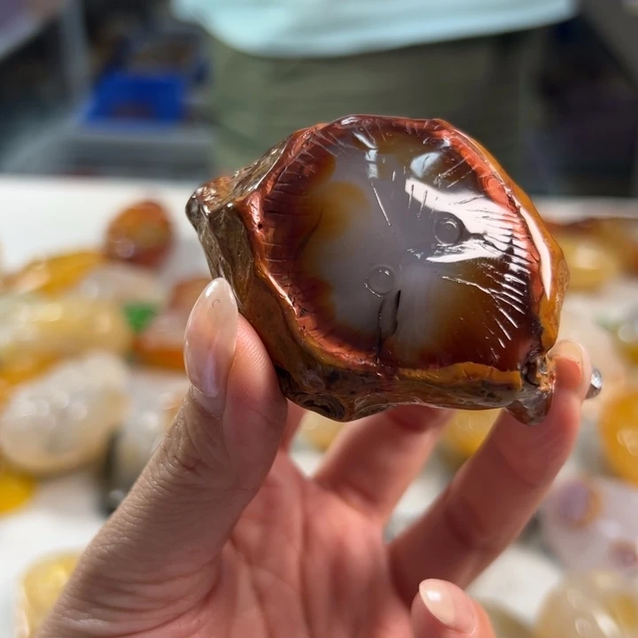 玛瑙/玉髓吊坠(不含链)未镶嵌