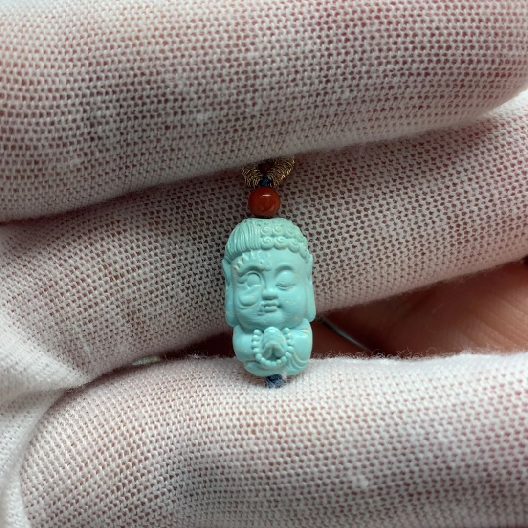 绿松石挂件未镶嵌