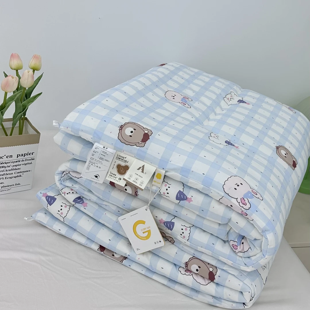 软糯云朵针织春秋被