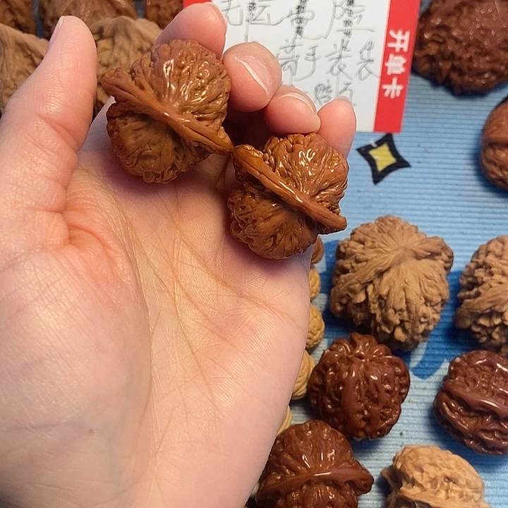 吊坠文玩核桃33四座楼