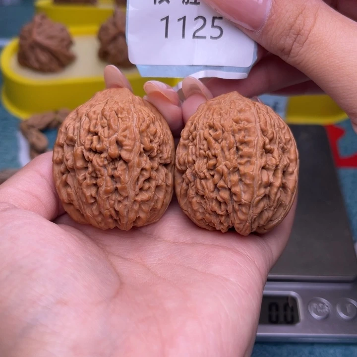把件文玩核桃大蒜头37.1125