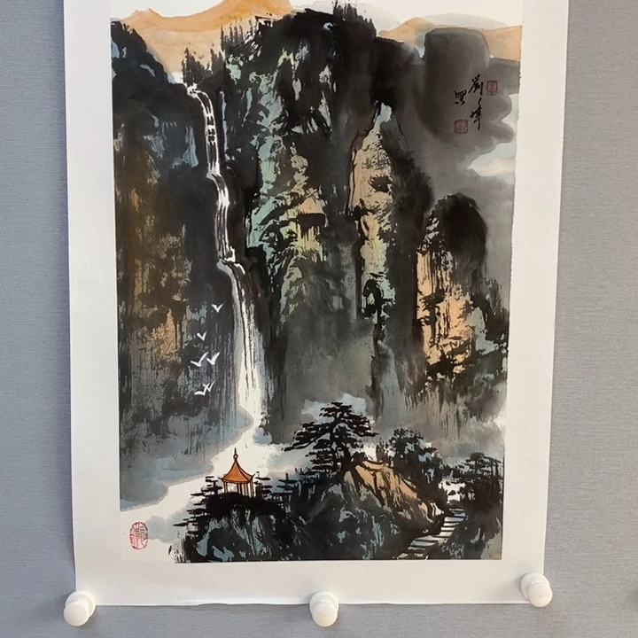 国画亲笔手绘原创