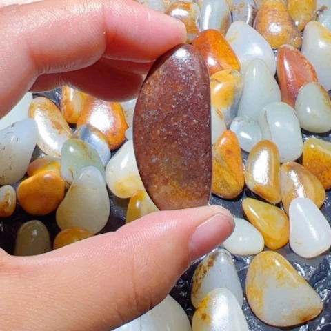 和田玉（子料）未镶嵌颈饰14克