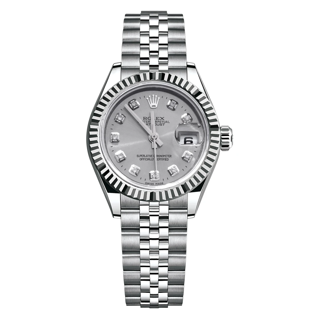 99新 Rolex/劳力士 【618漏价】女装日志179174腕表/后钻/WHP031213