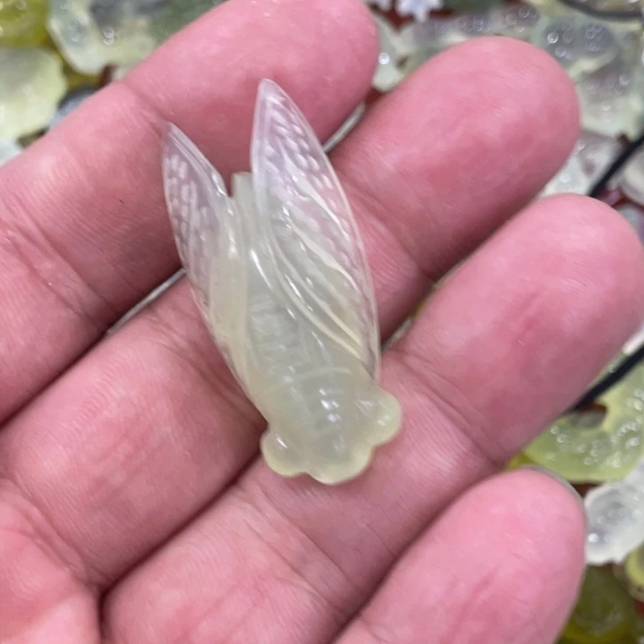 蛇纹石玉合金颈饰