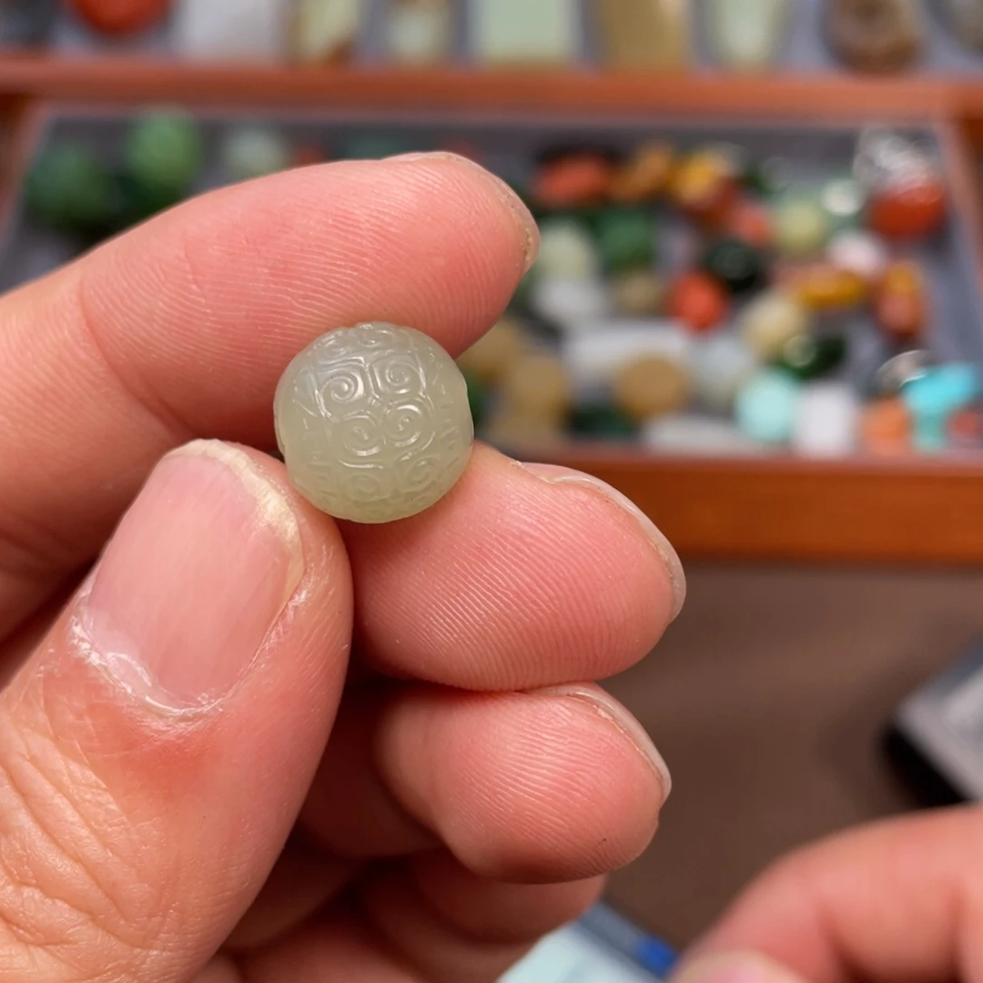 和田玉和田未镶嵌