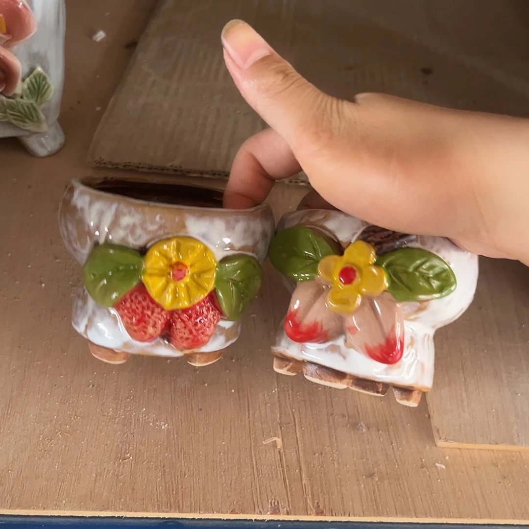 粗陶多肉花盆花盆