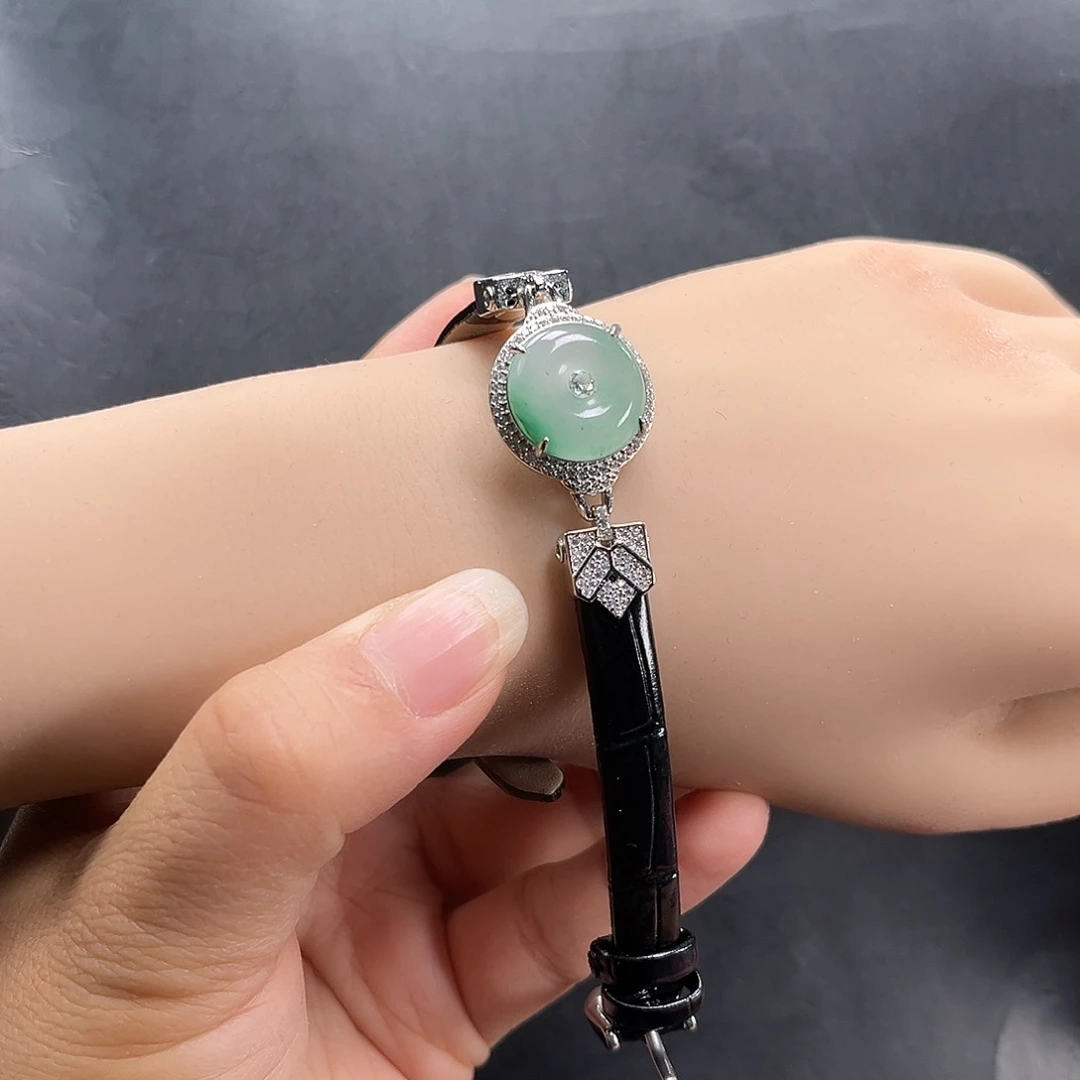 石英质玉未镶嵌手链