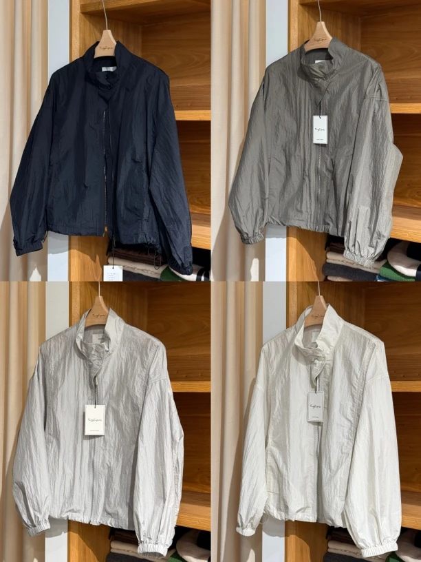 主推必入跑量夏季防晒立领纽扣拉链短板夹克外套