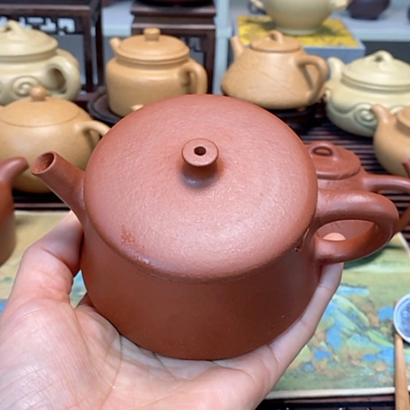 【闪购商品】紫砂茶壶红降坡半手工清仓