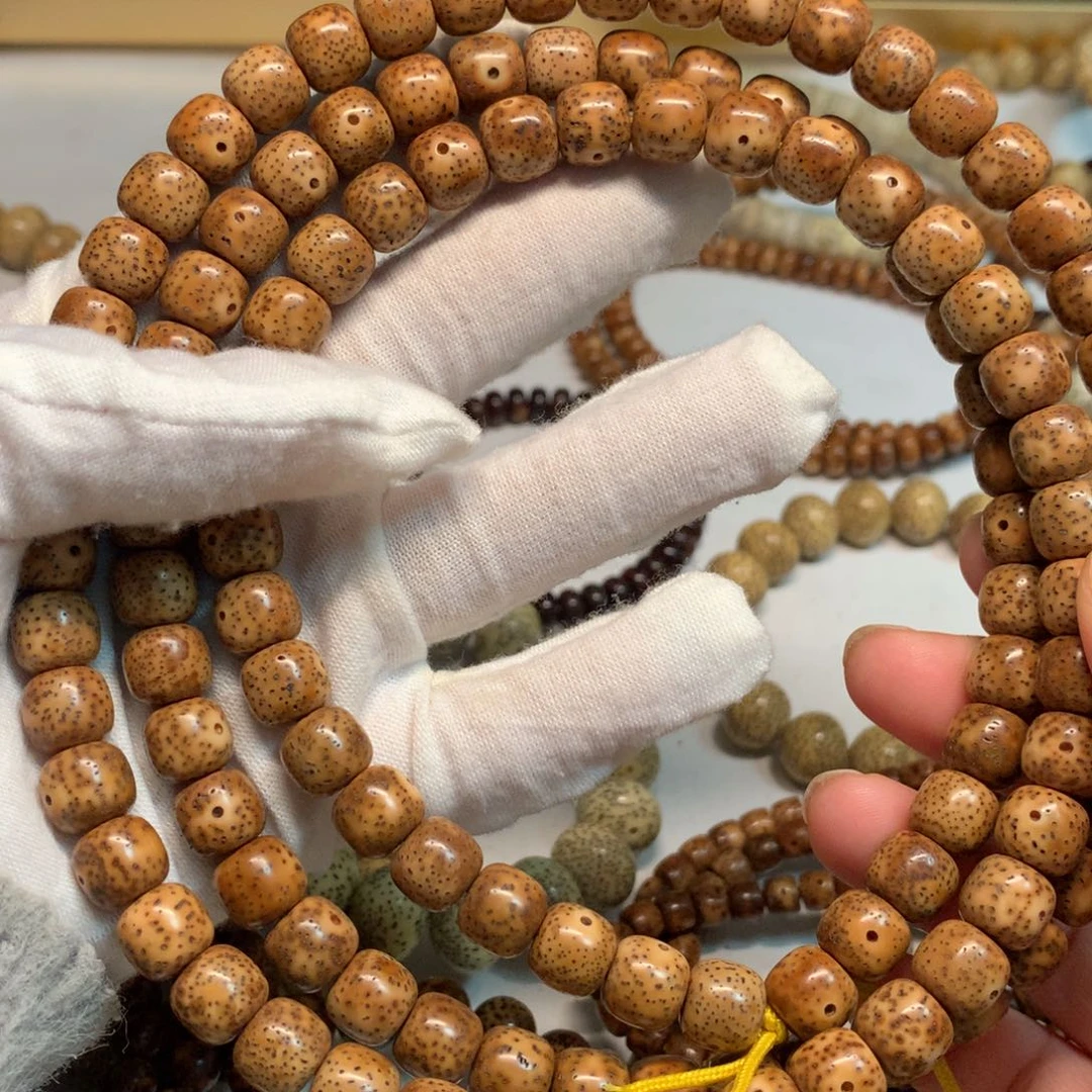 吊坠星月菩提10✖️9浅虎皮老型