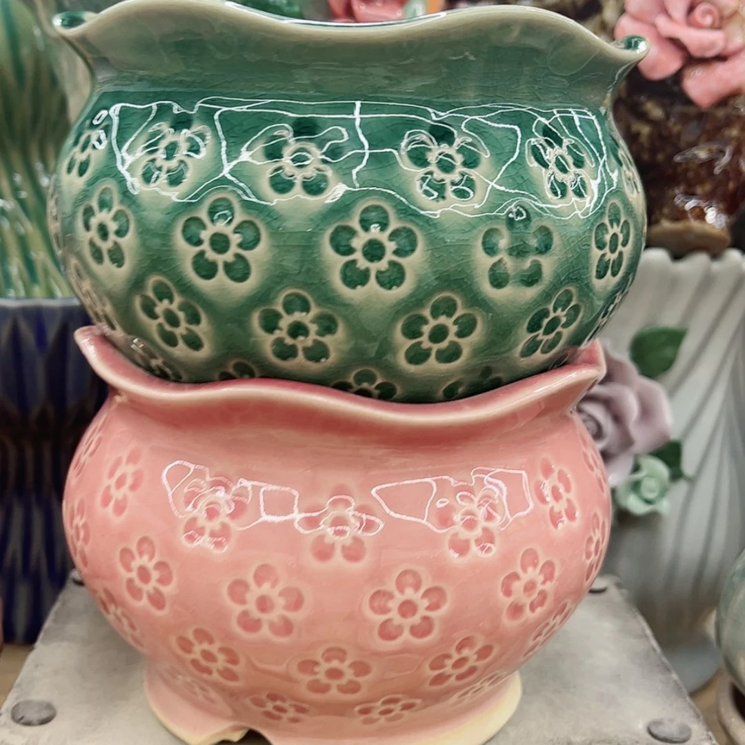 【闪购商品】陶花盆