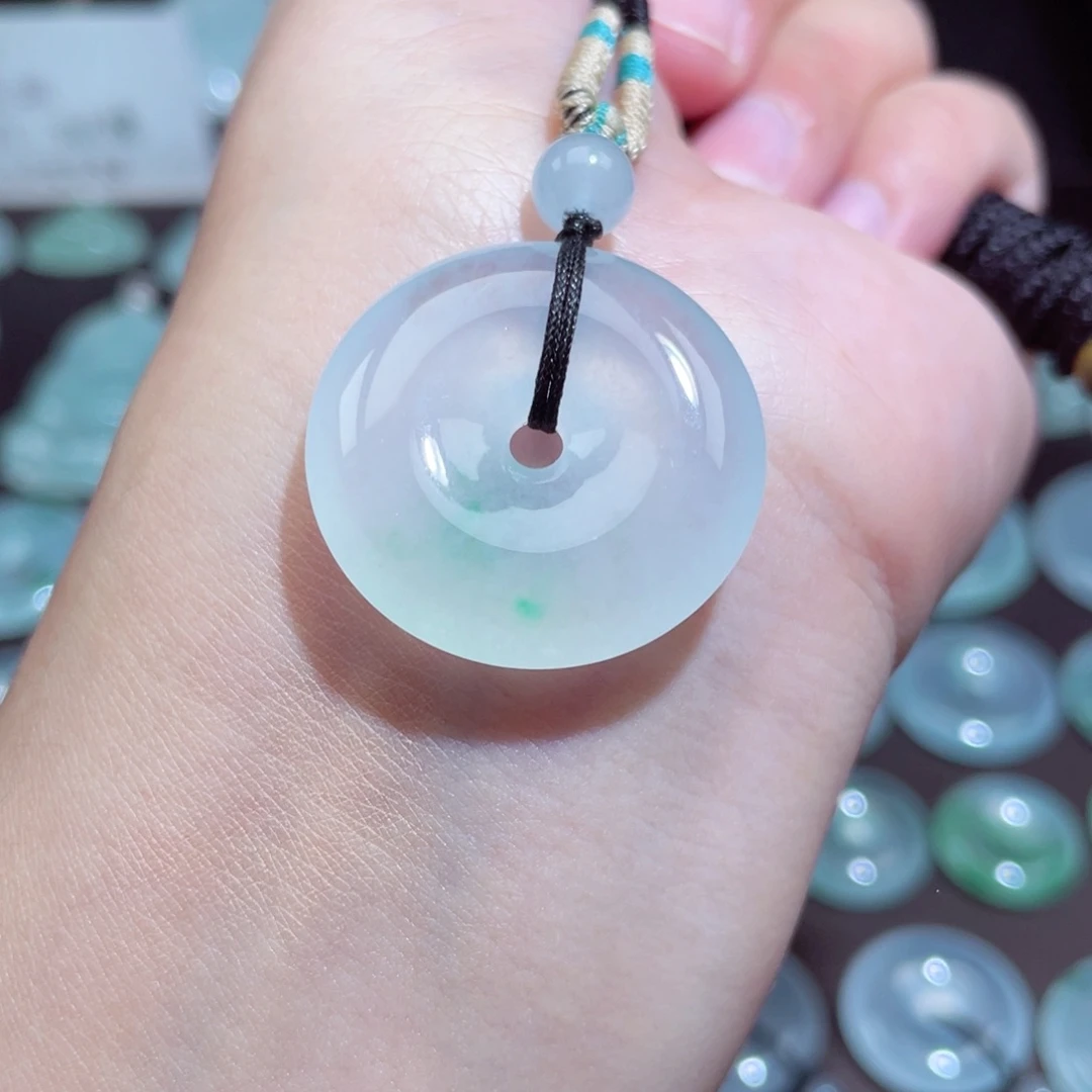 颈饰未镶嵌翡翠扣子