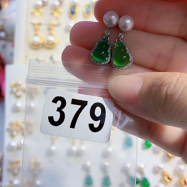 耳饰合金淡水珍珠