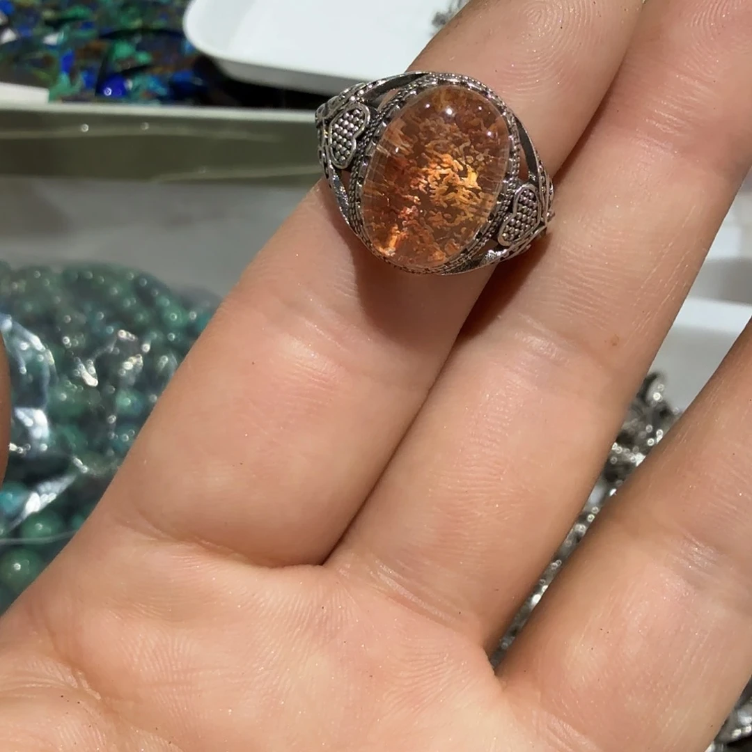 水晶手链22K金镶嵌闪****学幽灵