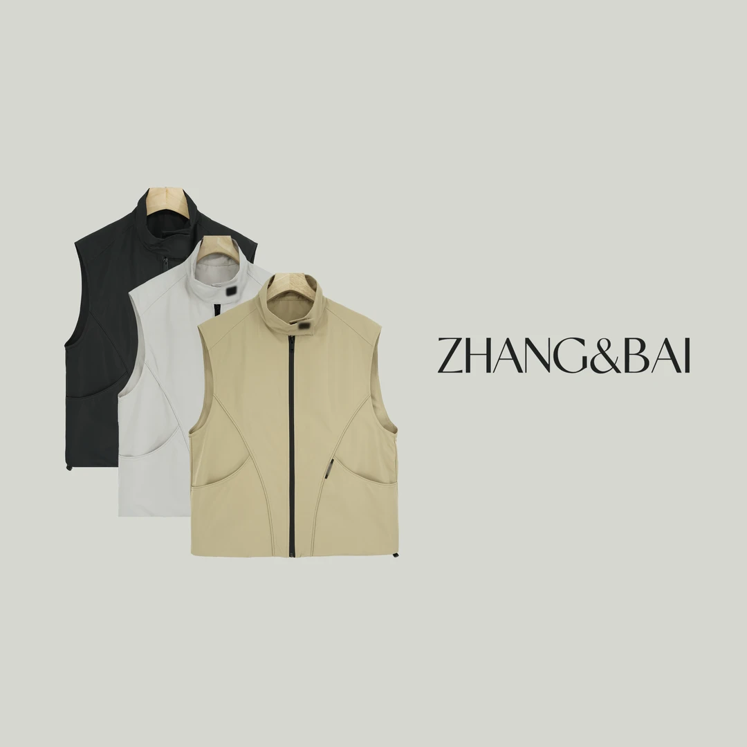 zhang&bai25&SS高定 | 【山系】 工装式马夹百搭单品日常出街必备