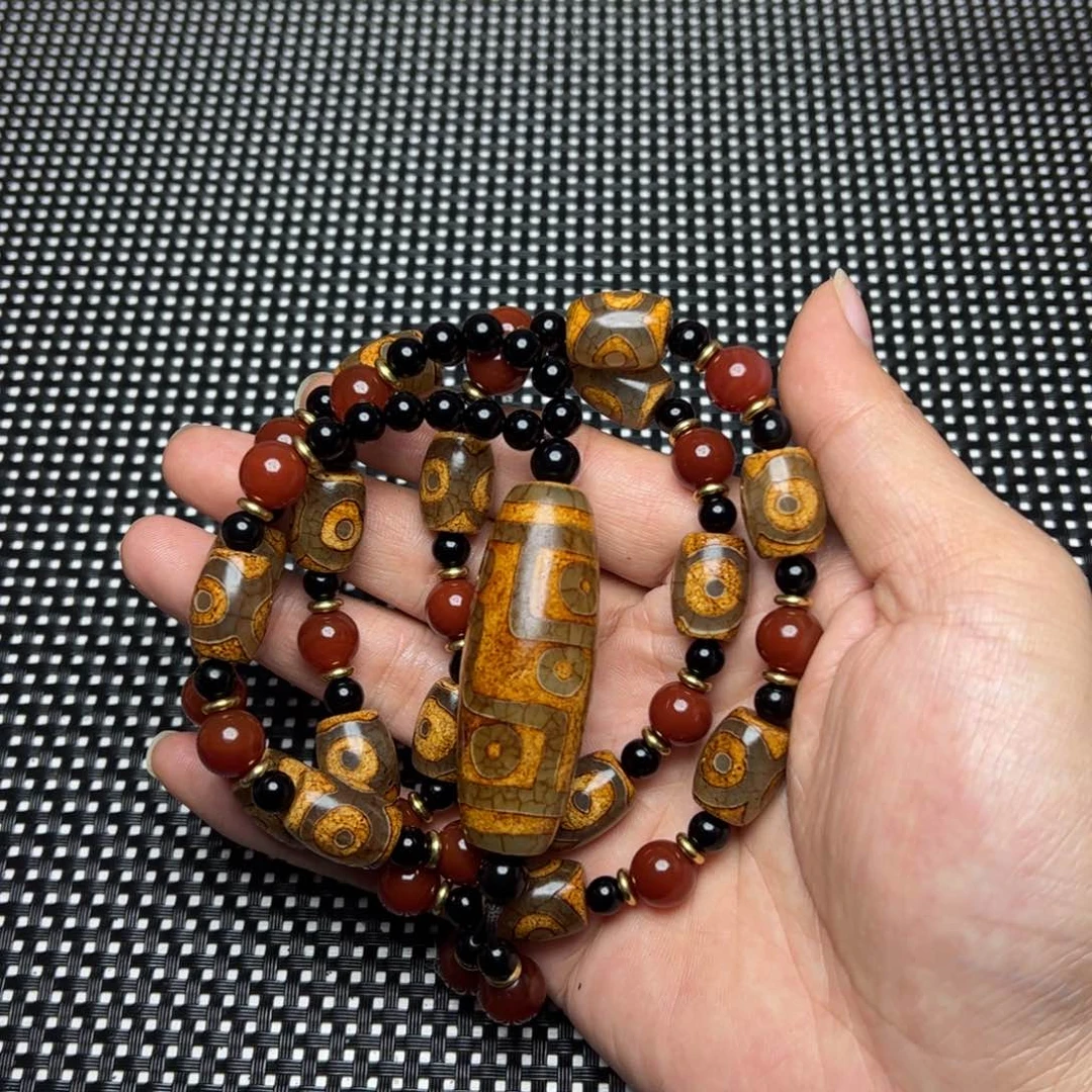 玛瑙/玉髓项链未镶嵌周*瓶