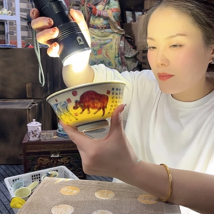 摆件/////景德镇陶瓷瓷器。