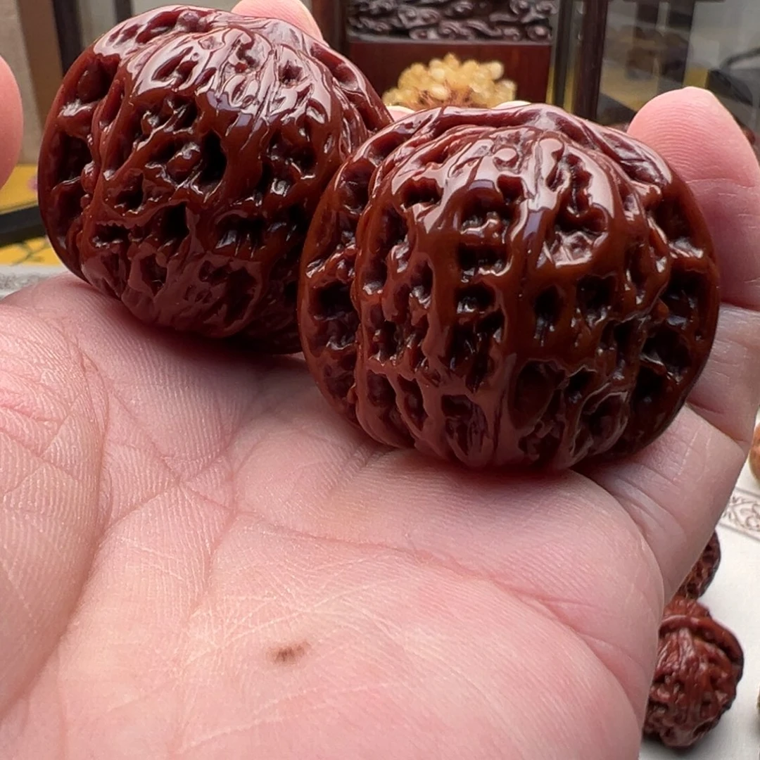 猴头核桃吊坠百年狮子头