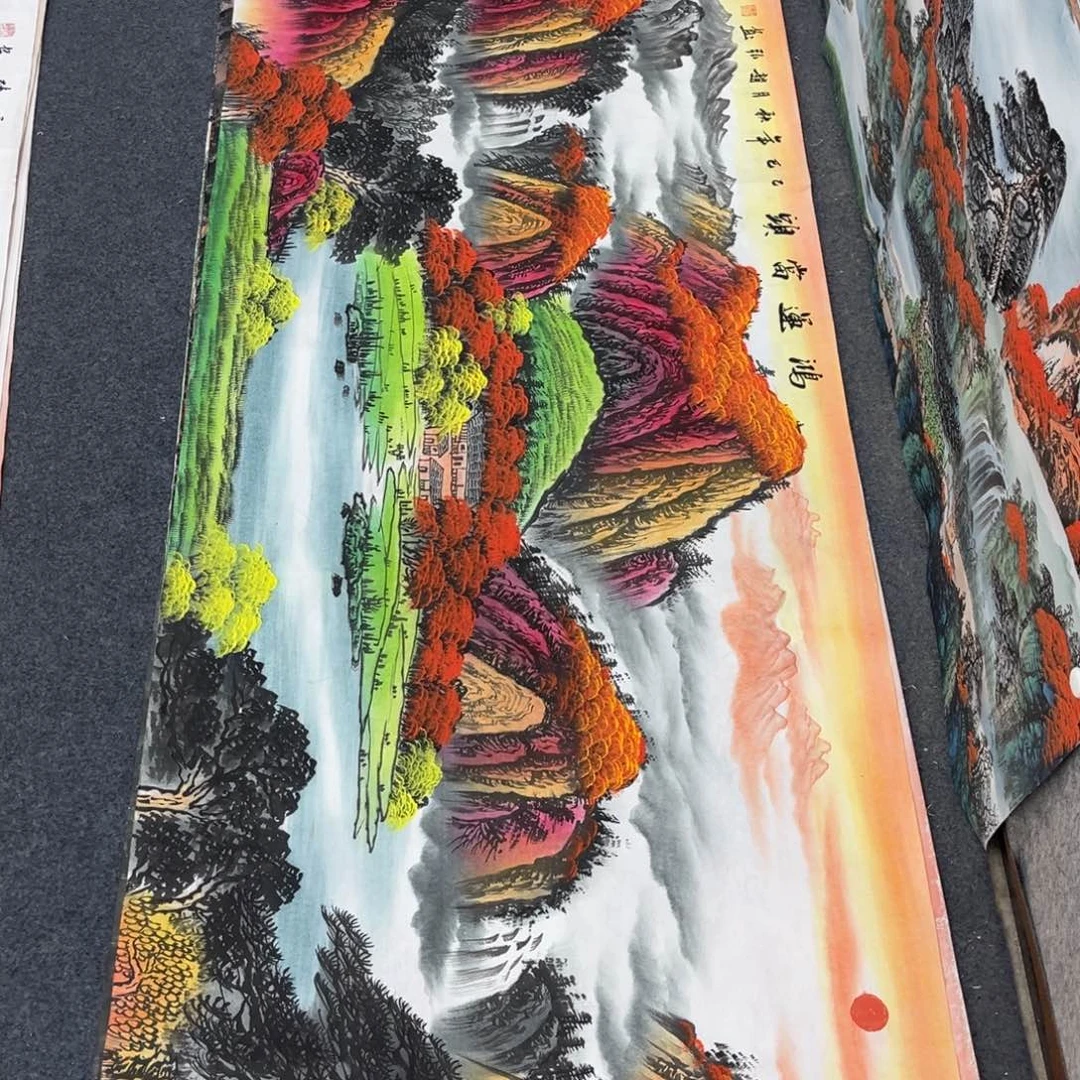 国画明月的直播间2