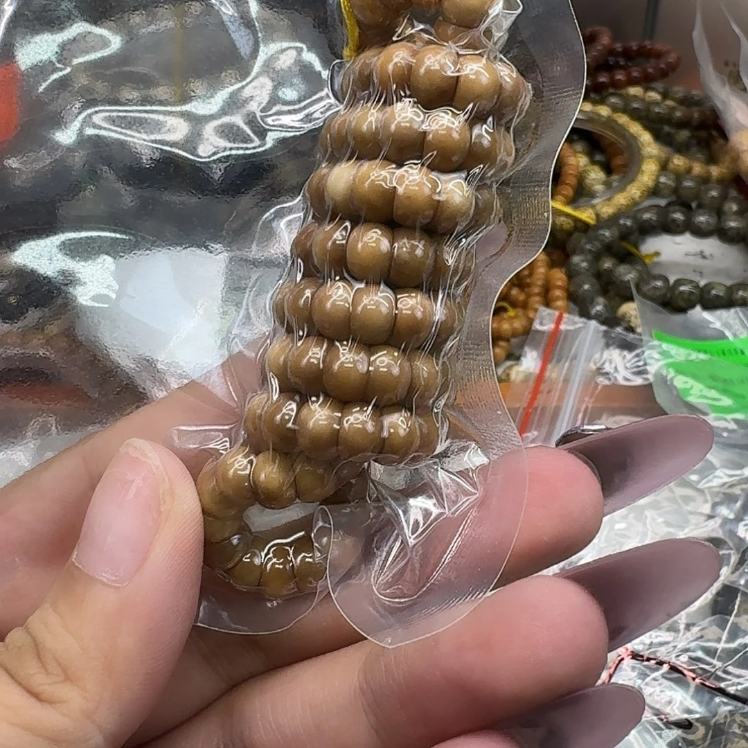 手串星月菩提19傲世糯冰龙脊菩提猪大肠108 7