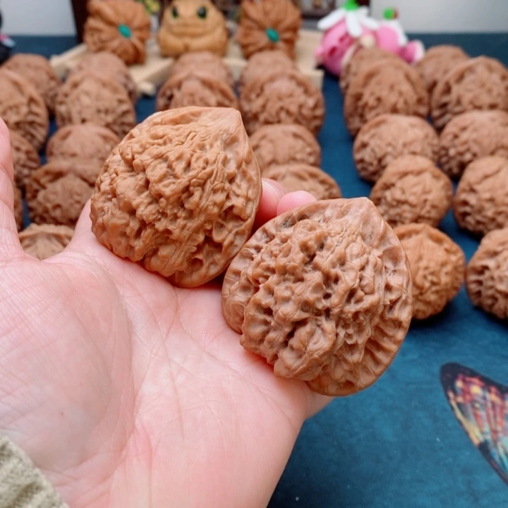 把件文玩核桃官帽45