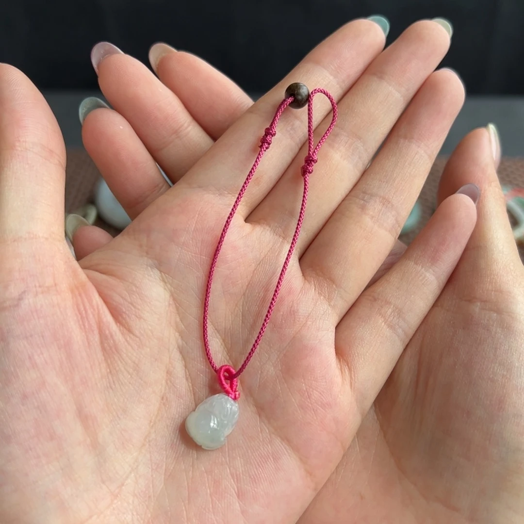 未镶嵌手绳翡翠181号 貔貅买断