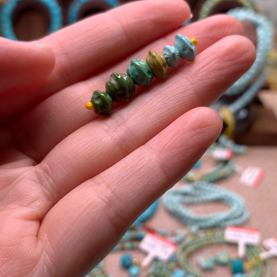 绿松石未镶嵌配饰