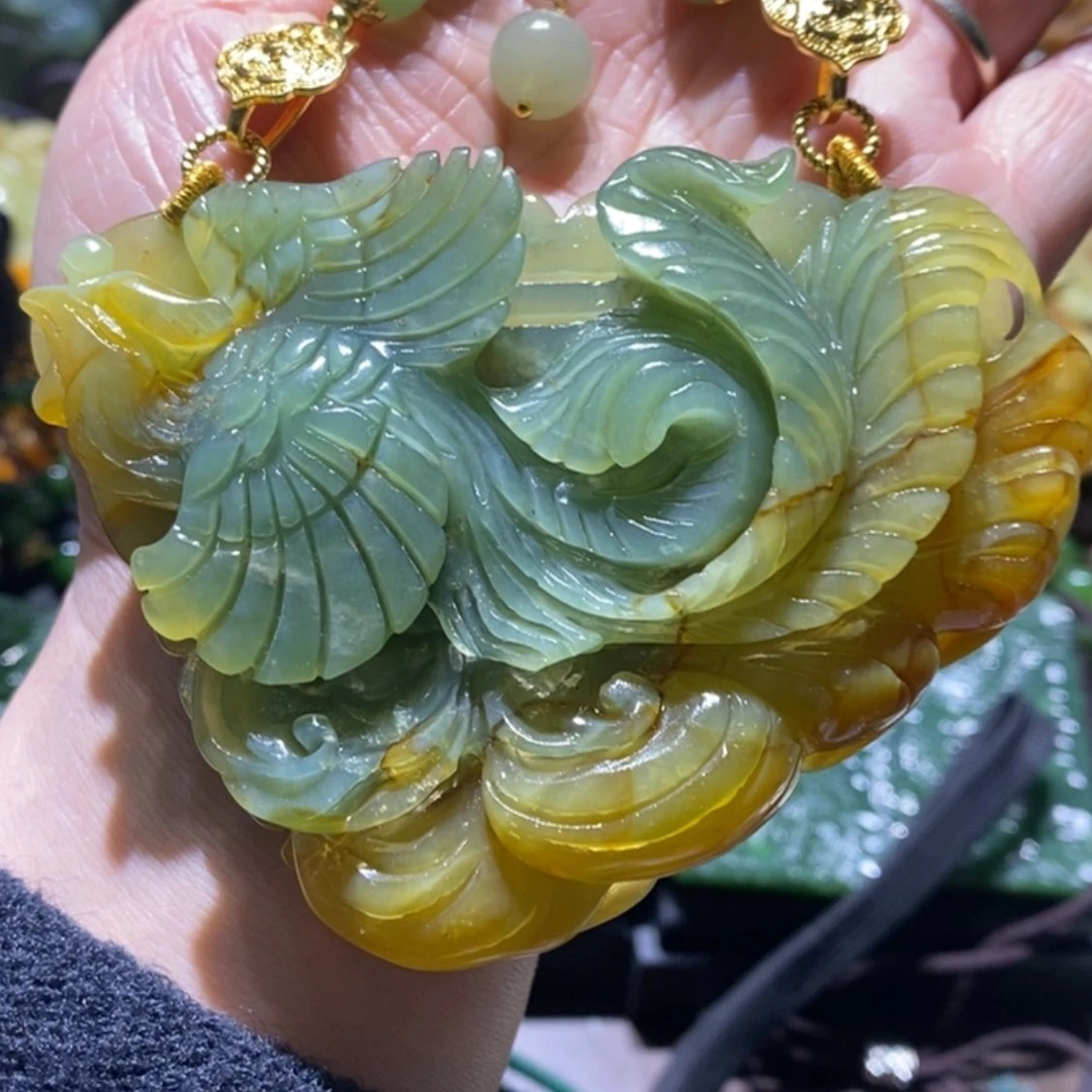 【闪购商品】岫玉毛衣链未镶嵌