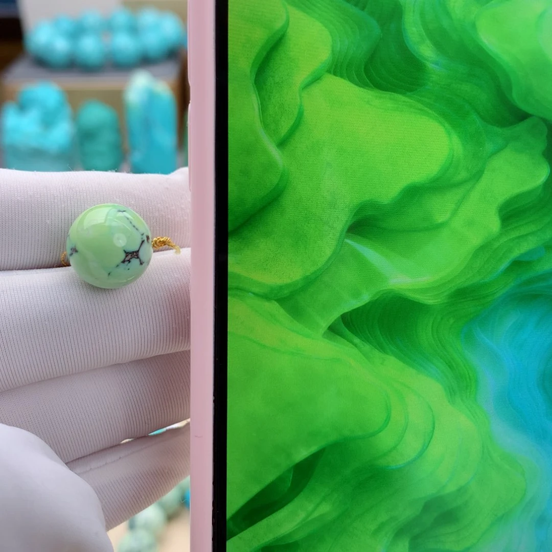 未镶嵌绿松石挂件