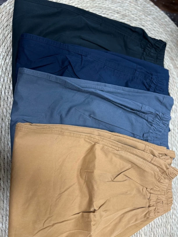 休闲百搭纯棉女裤