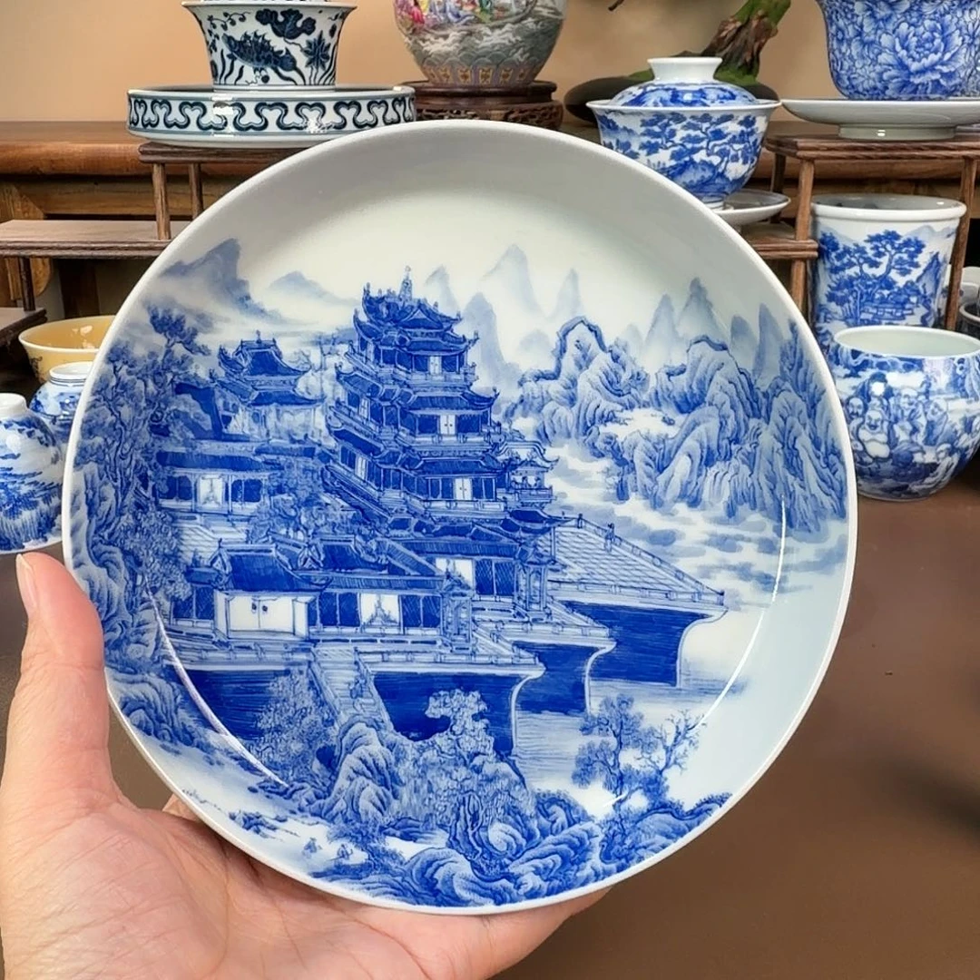 尚***好景德镇陶瓷手工手绘