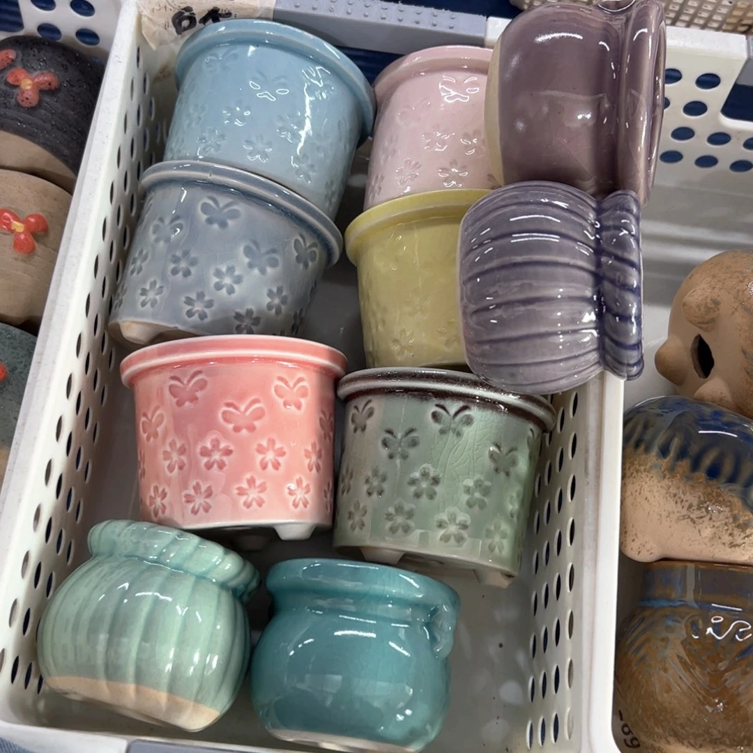 陶瓷多肉小花盆@@2050