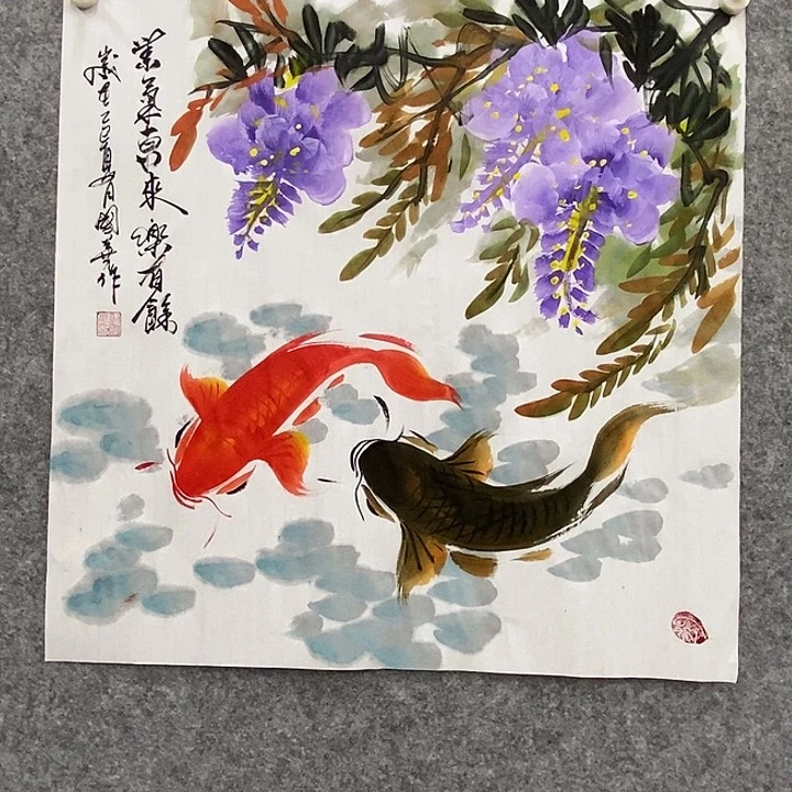 国画刘国华手绘作品111
