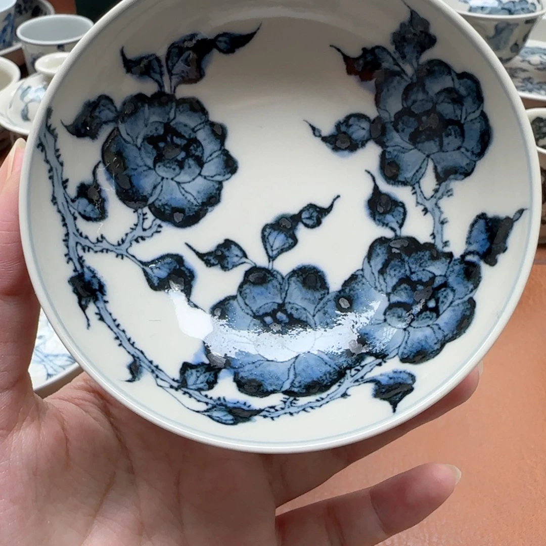 景德镇纯手工纯手绘杯