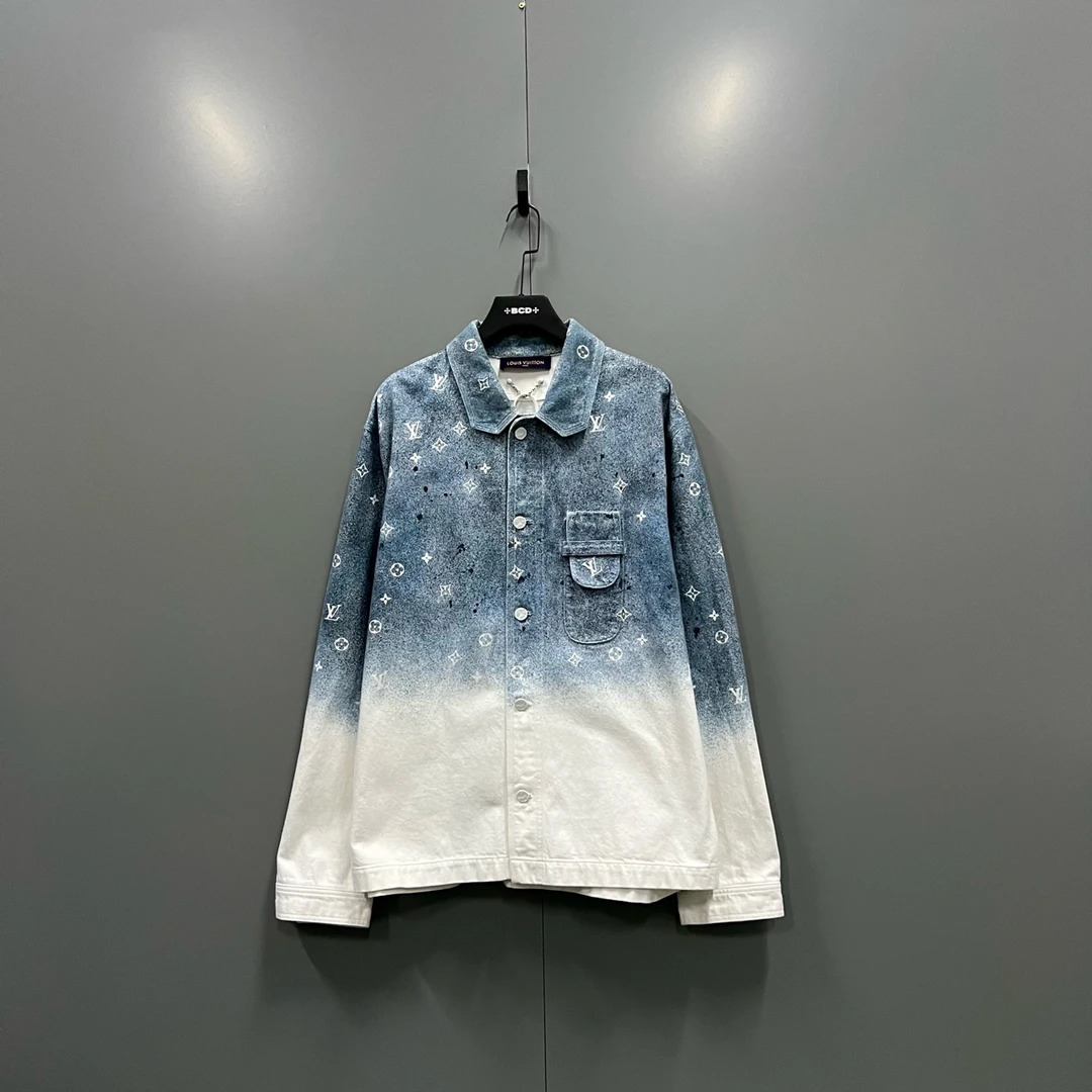 99新 LouisVuitton/路易威登 q217 星空牛仔外套 5L码/ bc000143