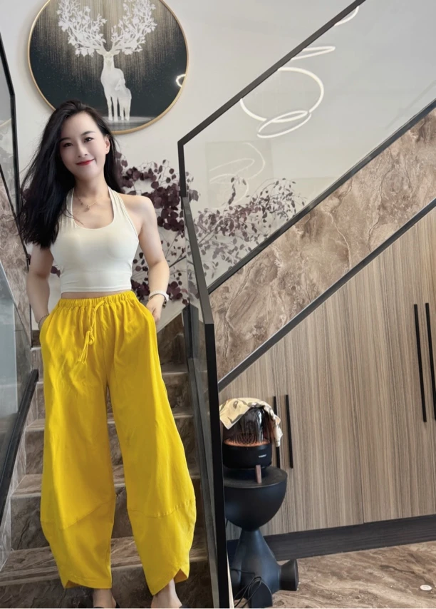 珊珊老师同款瑜伽棉质磨毛8分舞蹈裤(磨毛略厚)