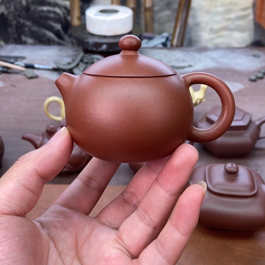 茶壶紫砂底槽清全手微瑕150 容量宜兴紫砂壶