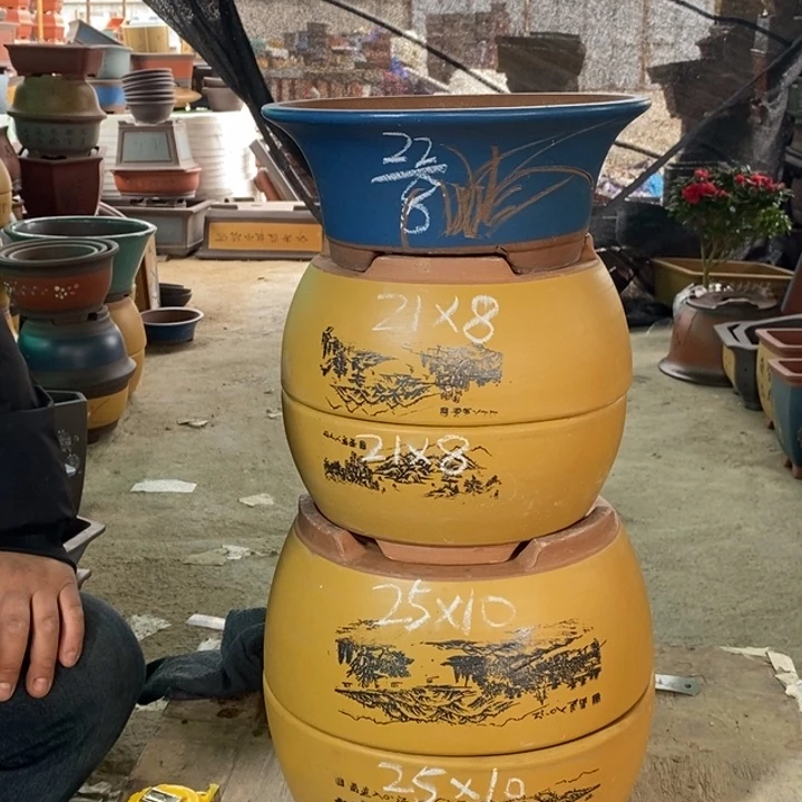 紫砂花盆紫砂紫砂